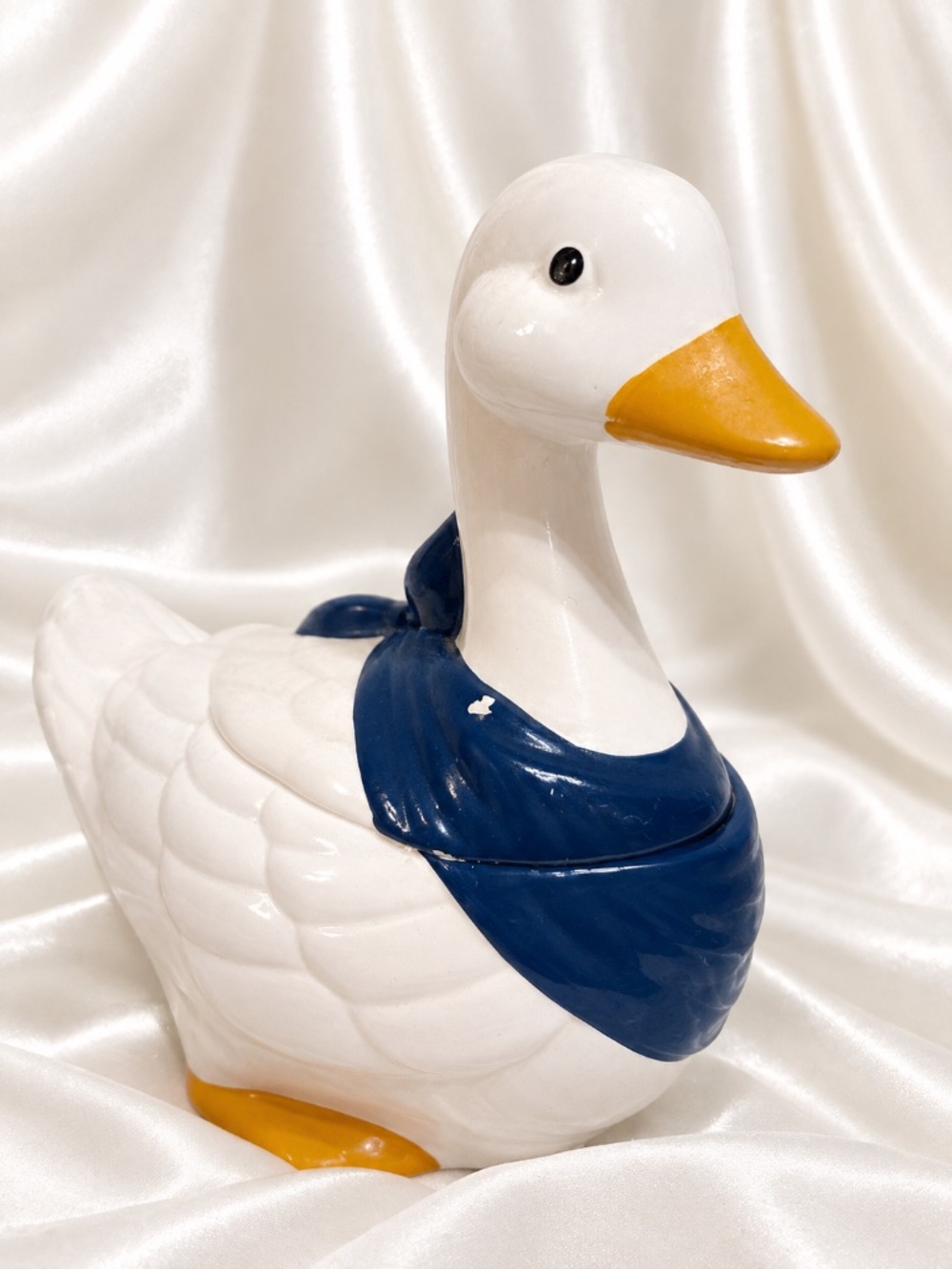 Cermaic Medium Size Duck Cookie Jar